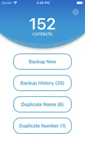 Contact Manager & Backup screenshot 0