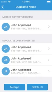 Contact Manager & Backup screenshot 1