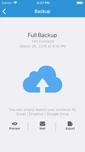 Contact Manager & Backup screenshot 2