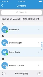 Contact Manager & Backup screenshot 3