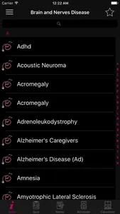 Brain and Nerves Disease screenshot 0