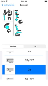 Instrument Fingering Charts screenshot 1