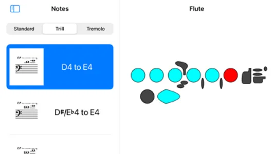 Instrument Fingering Charts screenshot 4