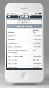 TipMatePro screenshot 2