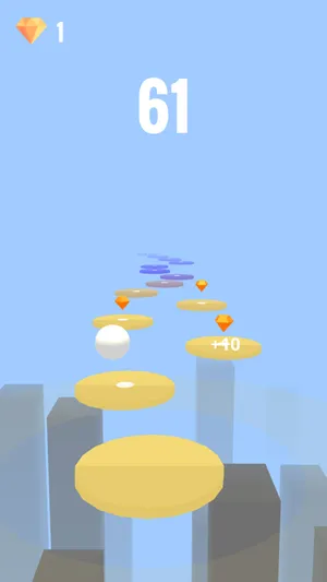 Jumping Sky - Color Road screenshot 0