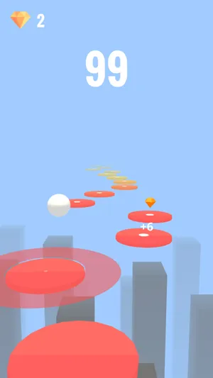 Jumping Sky - Color Road screenshot 1