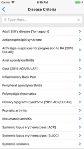 rheumHub screenshot 2