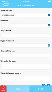 HSEQ Reports screenshot 2