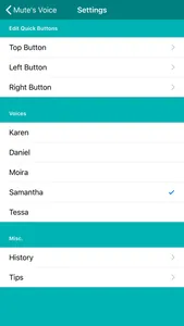 Mute's Voice screenshot 1