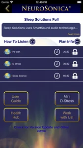 Sleep Solutions with DeStress screenshot 2