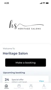 Heritage Salon screenshot 0