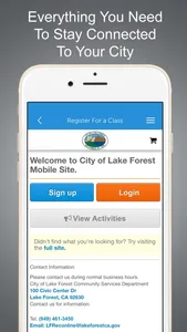 City of Lake Forest screenshot 4