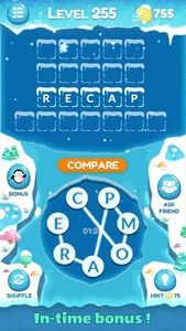 Frozen Words - Word Crossy screenshot 1