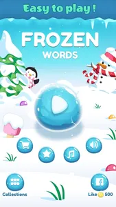 Frozen Words - Word Crossy screenshot 2