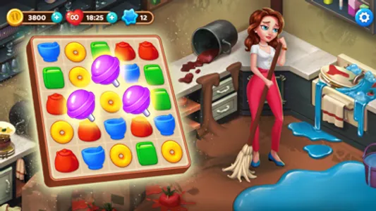 Manor Cafe - Match 3 Puzzle screenshot 7