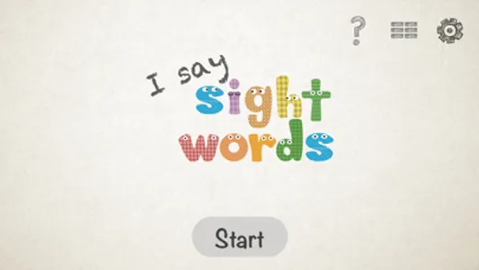 I Say Sight Words screenshot 1