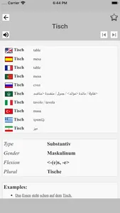 Dictionary for German Students screenshot 1