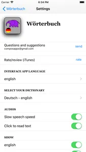 Dictionary for German Students screenshot 3