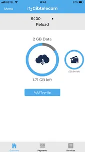 My Gibtelecom screenshot 3