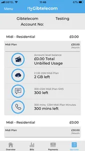 My Gibtelecom screenshot 5