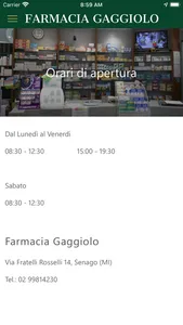 Farmacia Gaggiolo screenshot 2