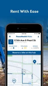 PeaceHealth Rides screenshot 1