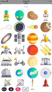 Space Stickers - iMessage screenshot 0