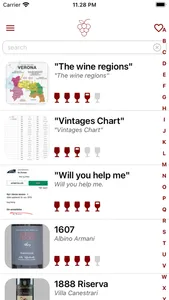 Amarone wine database screenshot 4