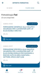 Formazione Sanità Piemonte screenshot 2