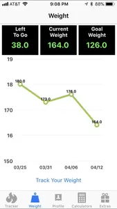 Smart Food & Weight Calculator screenshot 1