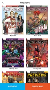 PREVIEWS Publications screenshot 1