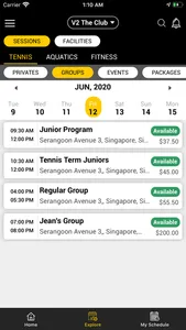 JogaApp: Schedule Management screenshot 1