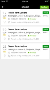 JogaApp: Schedule Management screenshot 5