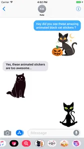 Black Cat Sticker! screenshot 3