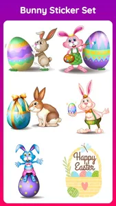 Animated Happy Easter Stickers screenshot 1