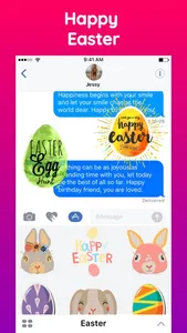 Animated Happy Easter Stickers screenshot 4