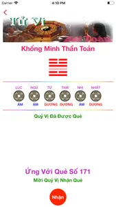 Quẻ Khổng Minh - Xem Quẻ screenshot 1