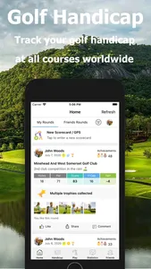 Golf Handicap - Online Golf screenshot 0