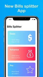 Bills Splitter Widget - budget screenshot 1