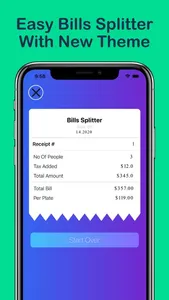 Bills Splitter Widget - budget screenshot 2