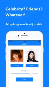morf - face morphing app screenshot 1