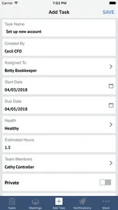 WorkView screenshot 2