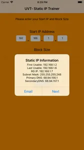 UVT- Static IP Trainer screenshot 1