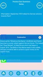 World War I History Quiz screenshot 2