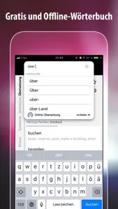Englisch Deutsch Übersetzer + screenshot 1