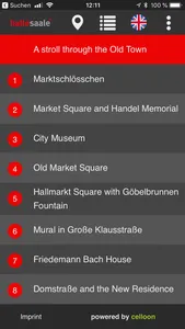 Audioguide Halle (Saale) screenshot 2