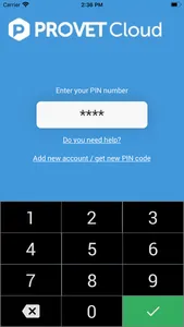 ProvetCloud Mobile screenshot 1