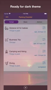 Travel Packing Checklists screenshot 1