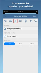 Travel Packing Checklists screenshot 2
