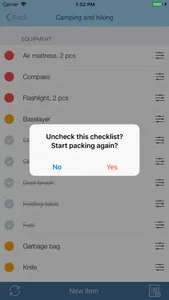 Travel Packing Checklists screenshot 5